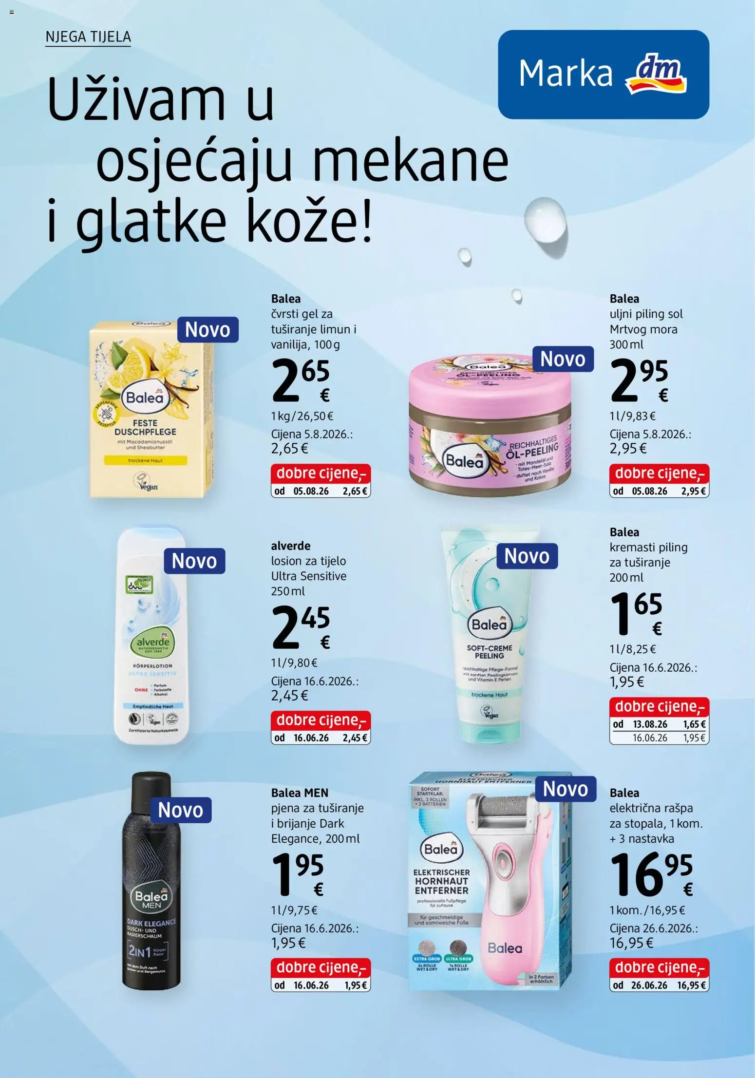 DM katalog | vrijedi od 01.10.2026 | Stranica: 22 | Proizvodi: Pjena, Sol, Limun, Kokos