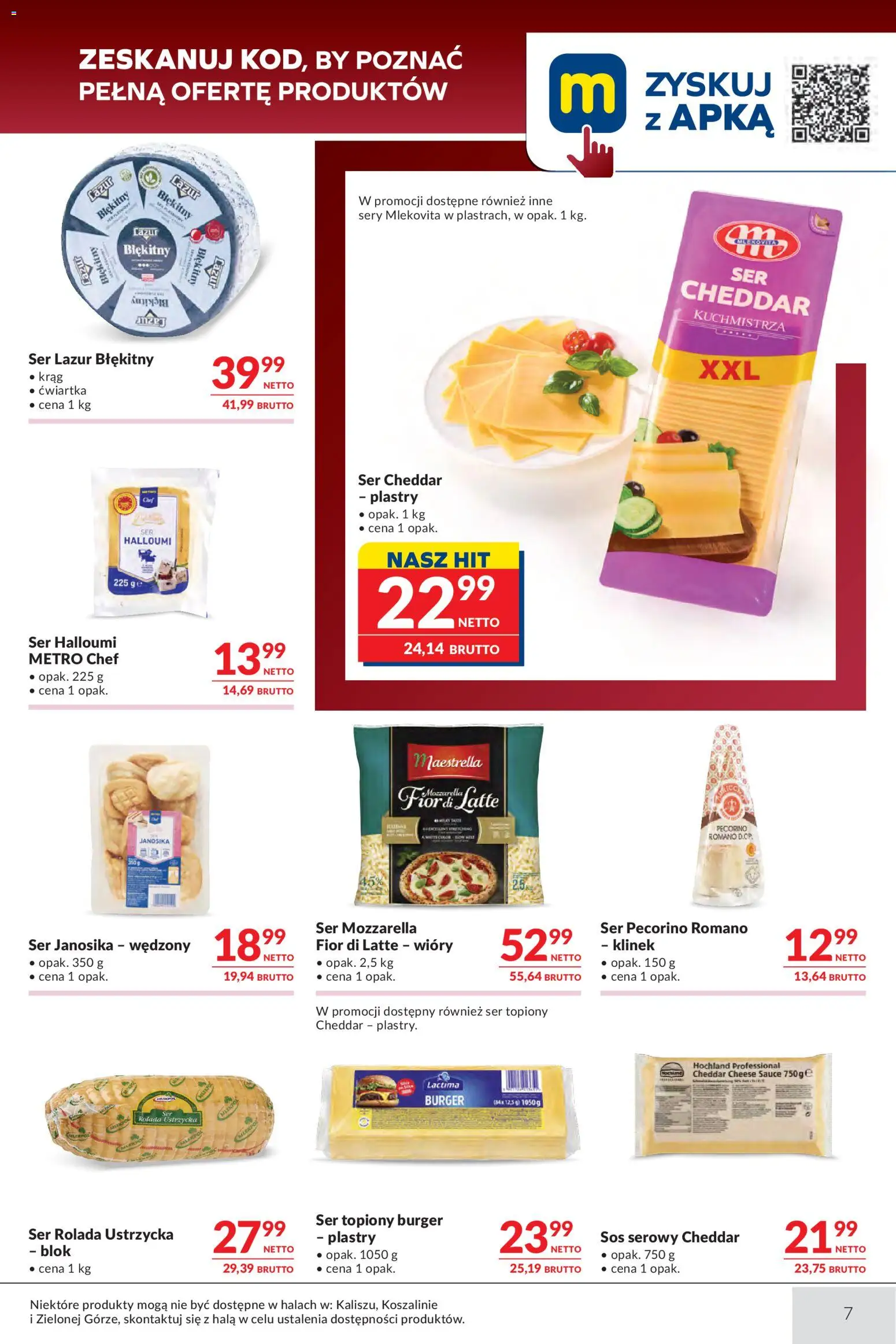 Makro gazetka - Oferta dla gastronomii od 23.06.2026 | Strona: 7