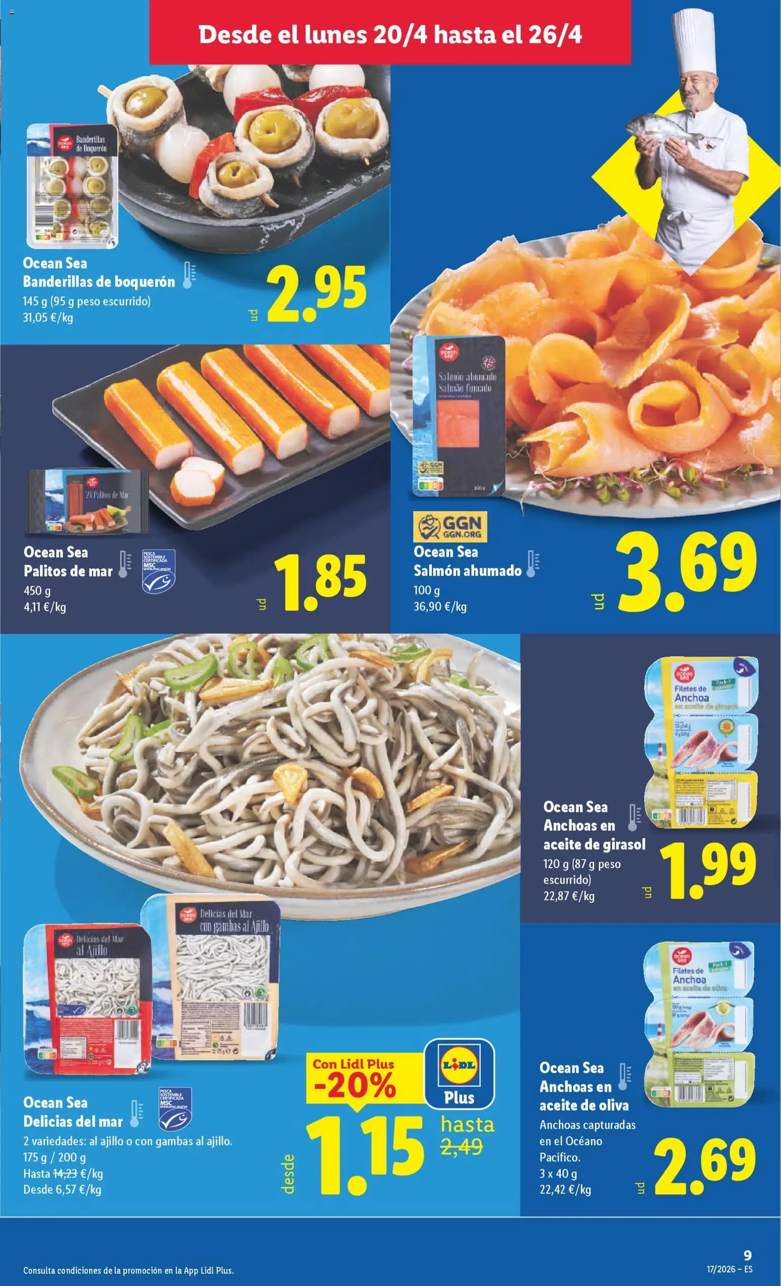 Lidl folleto │ válido desde el 20.04.2026 | Página: 13 | Productos: Aceite, Aceite de oliva, Aceite de girasol, Peso