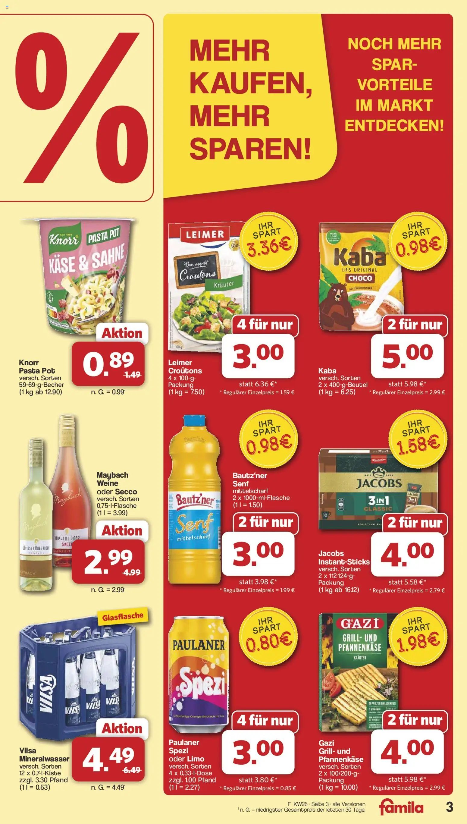 Famila Nordwest Prospekt – gültig ab 22.06.2026 | Seite: 3