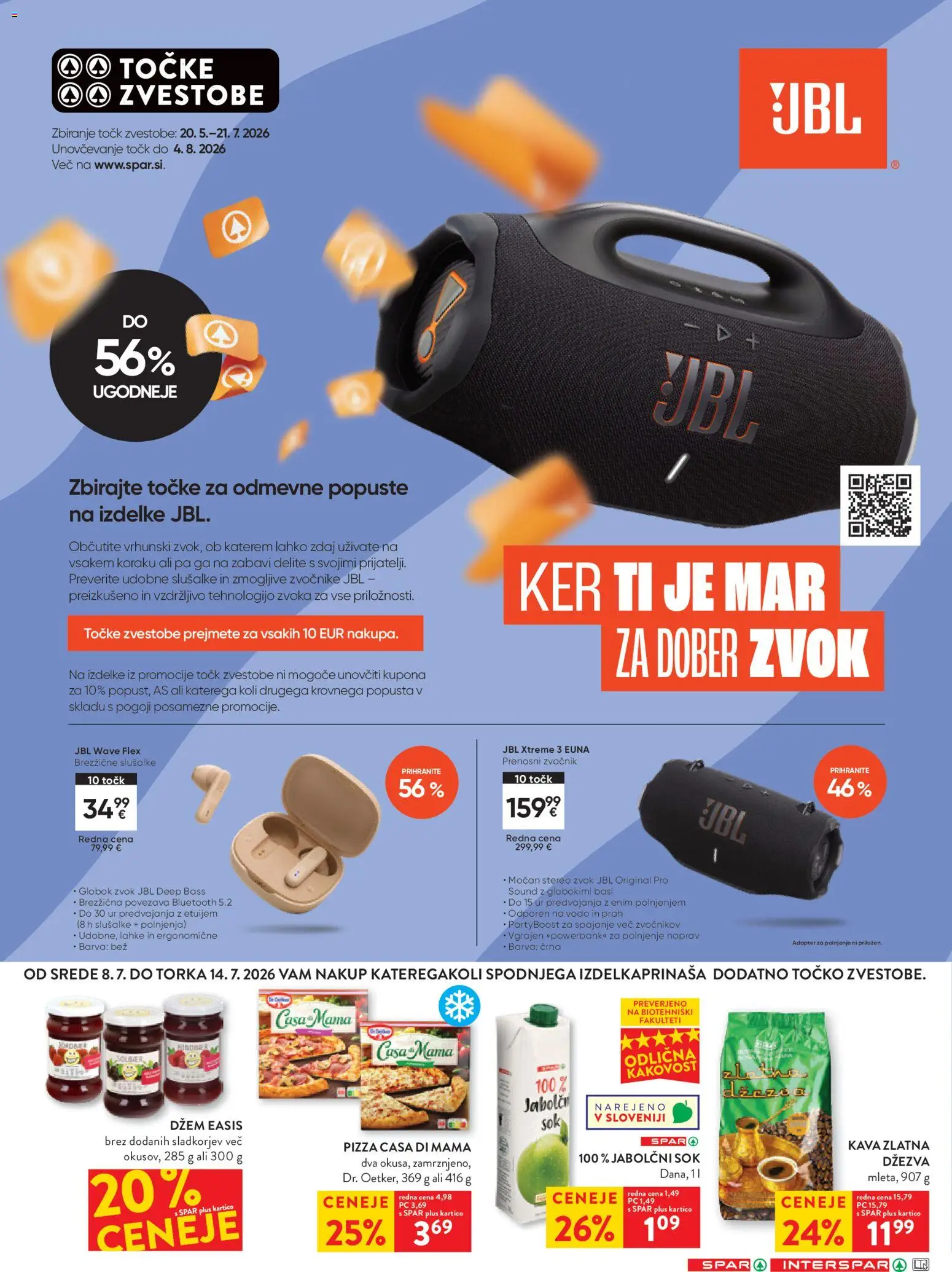 Novi Spar katalog ponudbe – veljaven od 08.07.2026 | Stran: 16