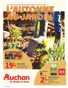 Auchan - Prévisualisation de Auchan Jardinage automne valide à partir de 22/09/2026