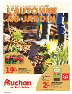 Auchan - Prévisualisation de Auchan Jardinage automne valide à partir de 22/09/2026
