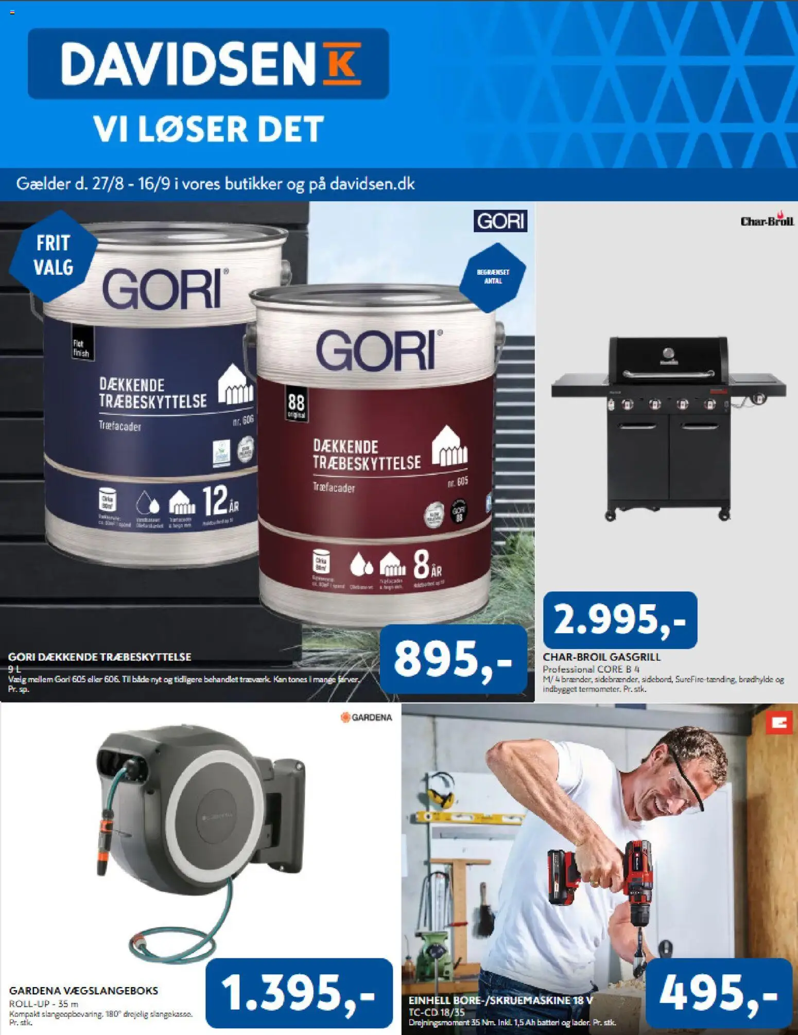 Davidsen tilbudsavis – gyldig fra 27/08/2026 | Side: 1 | Produkter: Batteri