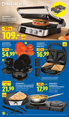Lidl leták platný od 14.09.2026 | Strana: 6 | Produkty: Gril, Sendvičovač, Riad