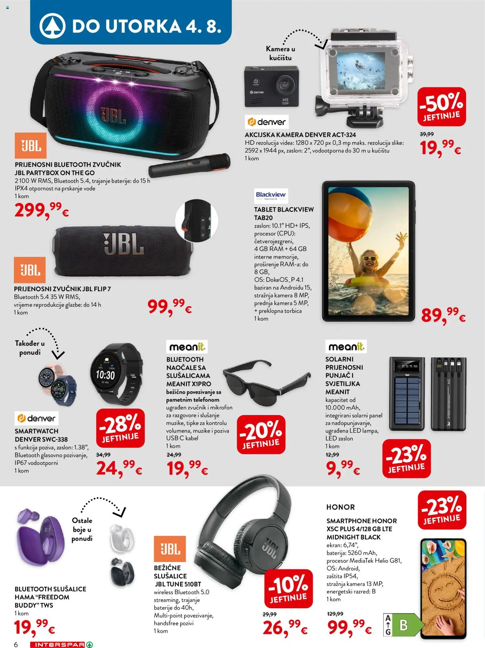 Interspar katalog | vrijedi od 27.05.2026 | Stranica: 15 | Proizvodi: Baterija, Svjetiljka, Baterije, Torbica