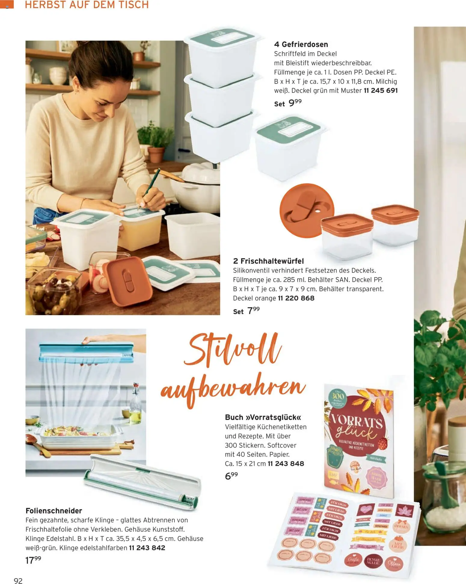 Angebote Tchibo – gültig ab 08.10.2026 | Seite: 92 | Produkte: Tisch