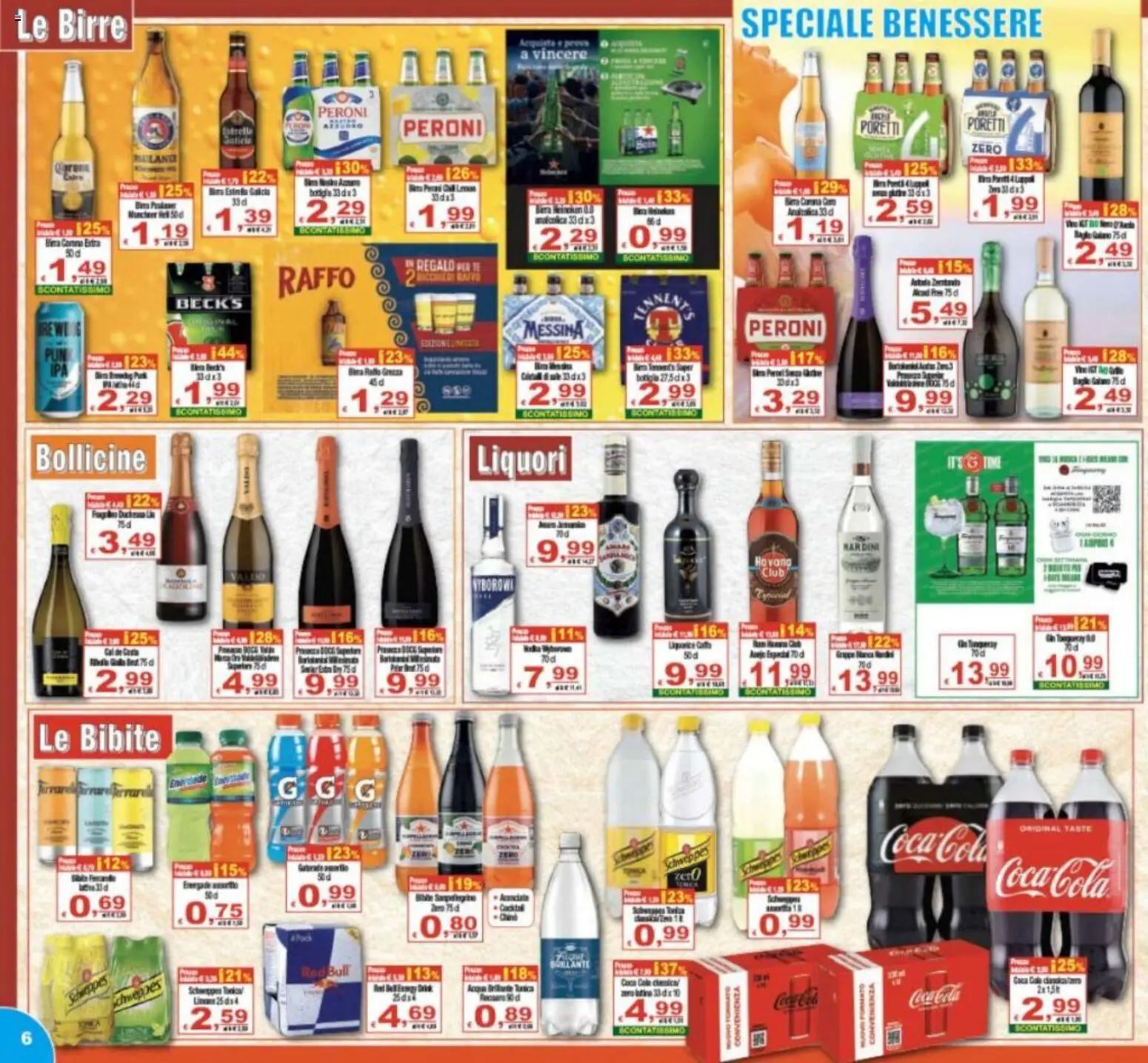 Volantino CTS del 20.05.2026 | Pagina: 6 | Prodotti: Birra, Lima, Red Bull, Ferrarelle