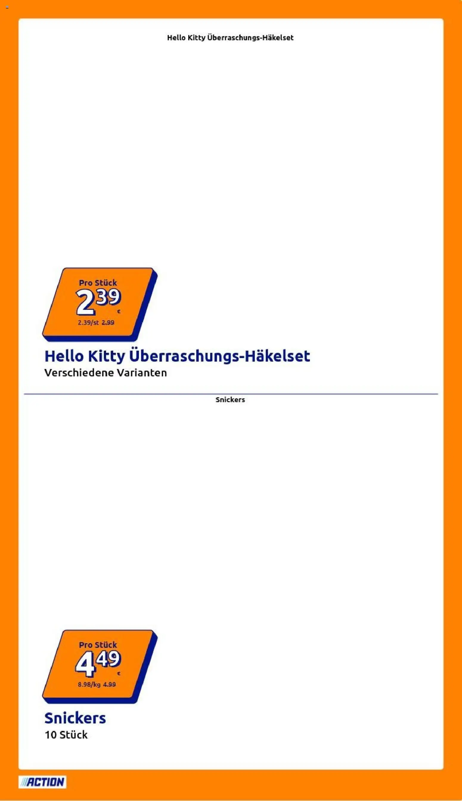 Action Flugblatt gültig ab 12.08.2026 | Seite: 11 | Produkte: Snickers