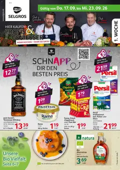 Selgros Prospekt ab 17.09.2026 gültig