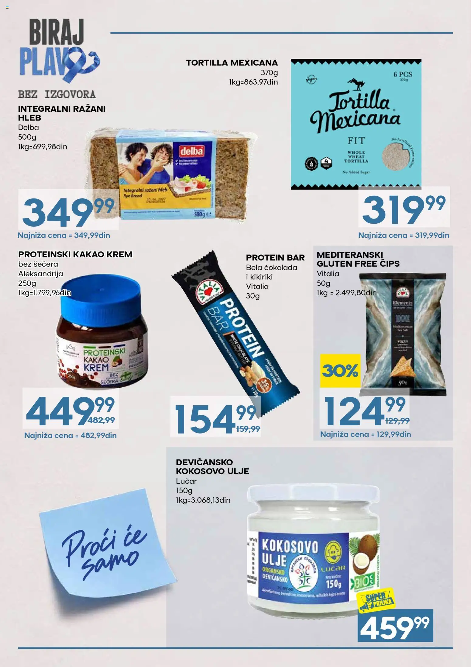 Idea katalog - važi od 01.11.2026 | Strana: 8 | Proizvode: Čips, Protein bar, Ulje, Krem