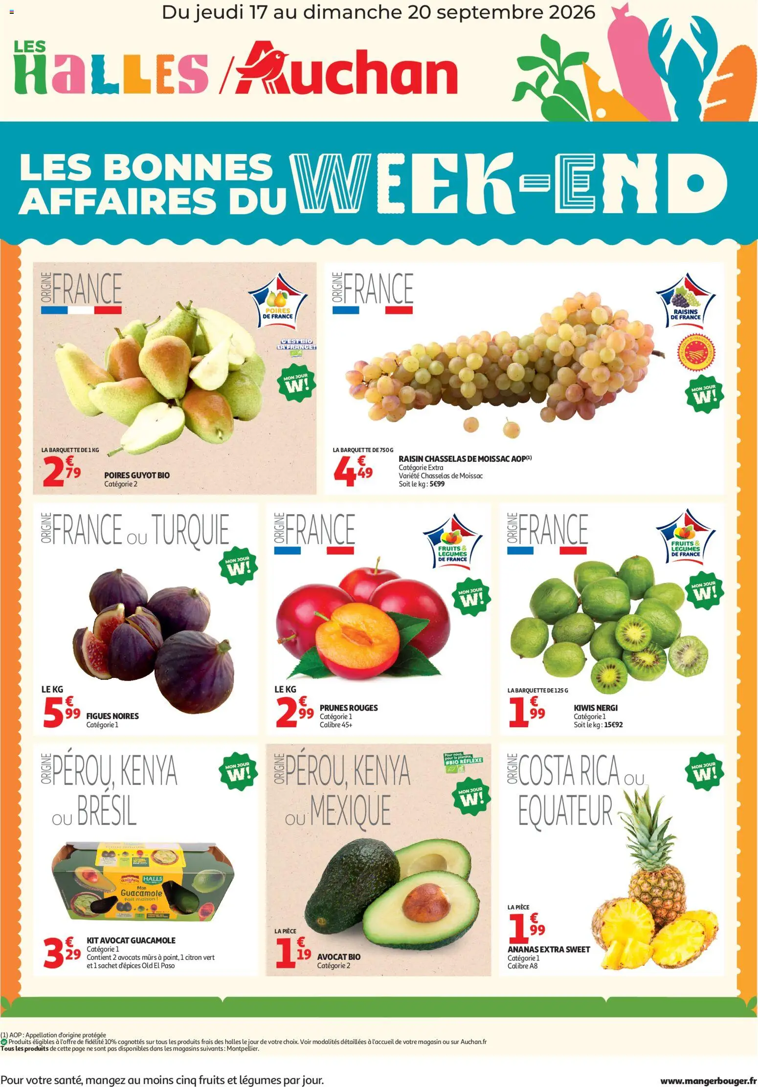 {H1} | Pagina: 1 | Producten: Ananas, Guacamole, La