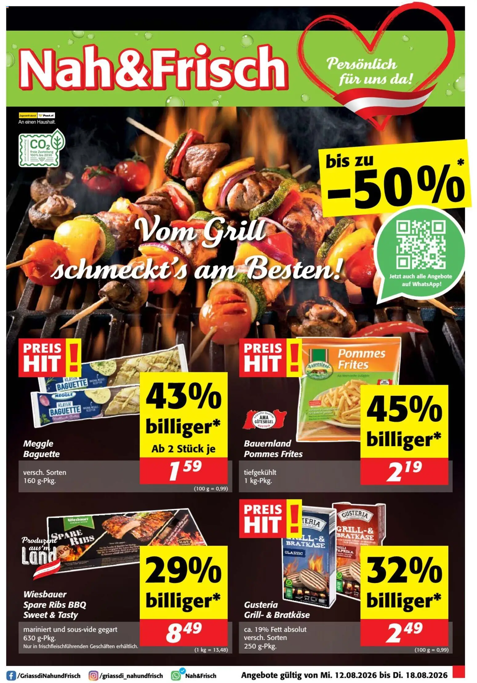 Nah und Frisch Flugblatt gültig ab 12.08.2026 | Seite: 1