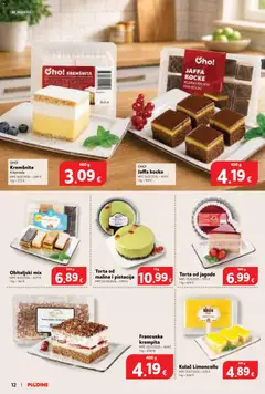 Torta od jagode, Torta od jagode - Pregled kataloga iz trgovine Plodine, vrijedi od 09.09.2026 | Stranica: 12 | Proizvodi: Jagode, Pistacija, Kolac, Maline