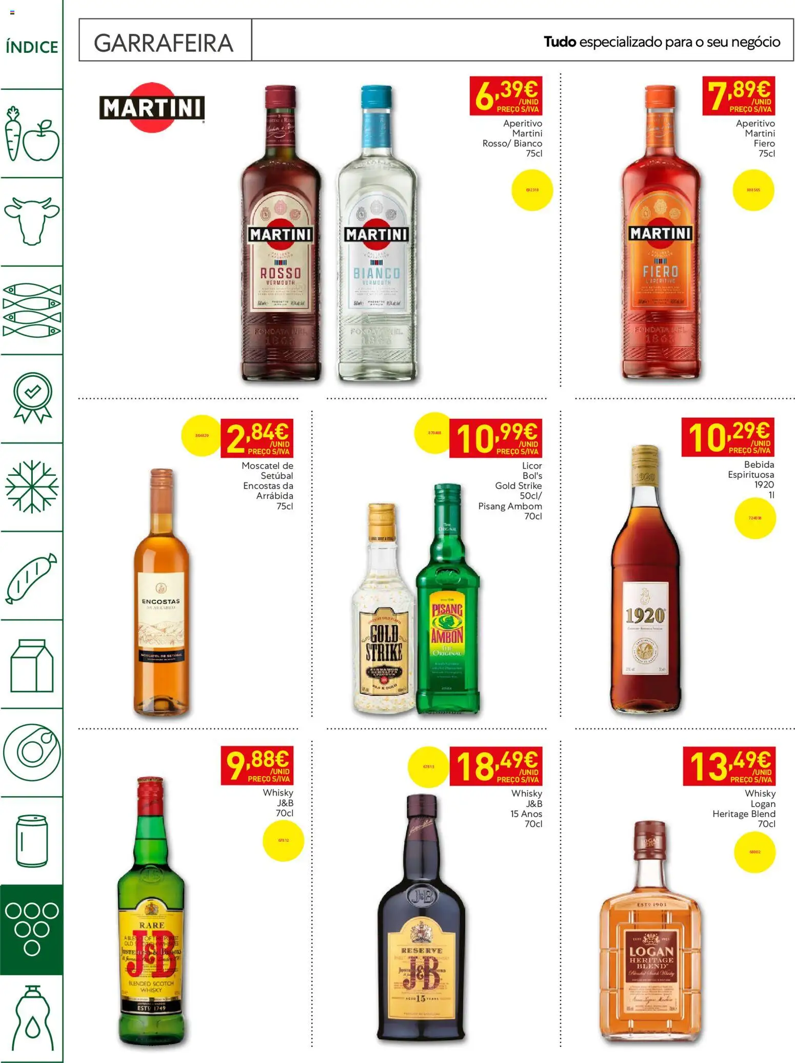 Recheio Horeca │ válido de 16.06.2026 | Página: 26 | Produtos: Whisky, Licor, Bebida