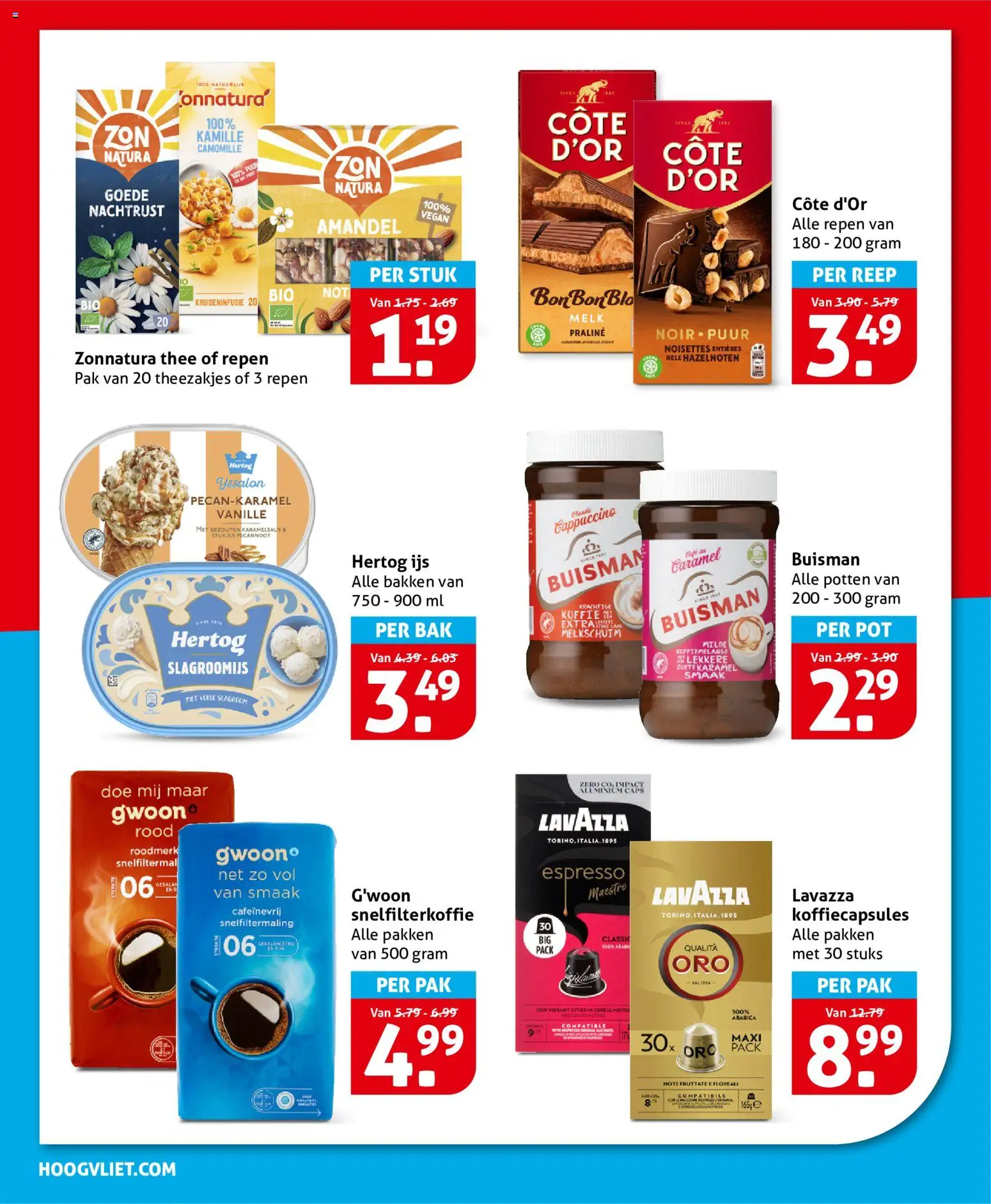 {H1} | Pagina: 20 | Producten: Melk, Koffiecapsules, Slagroom, Pavilon