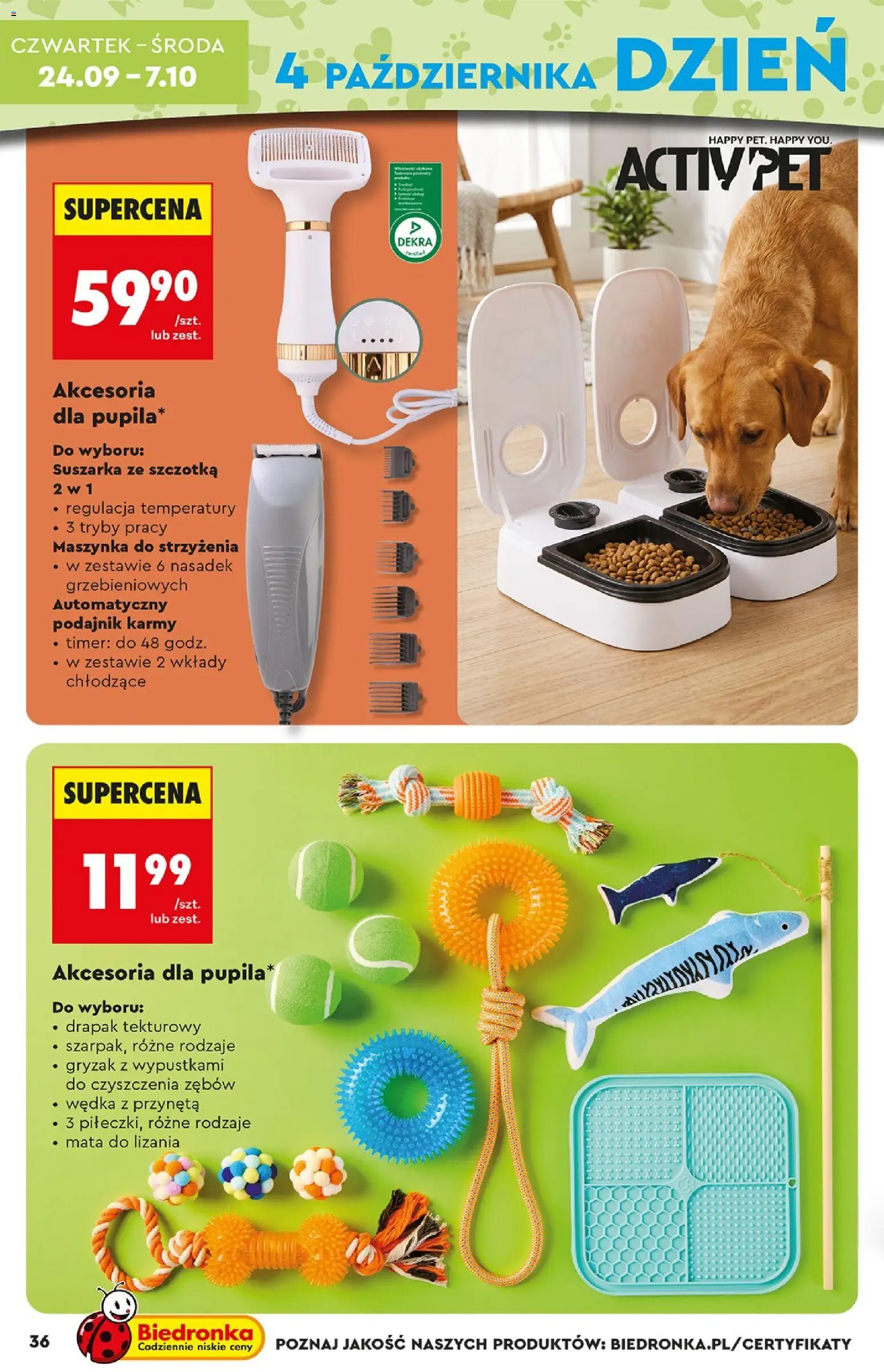 Biedronka Polsko leták - Hity i inspiracje od 19.09.2026 | Strana: 36