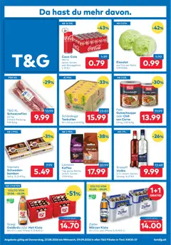 T&G Flugblatt ab 27.08.2026 gültig