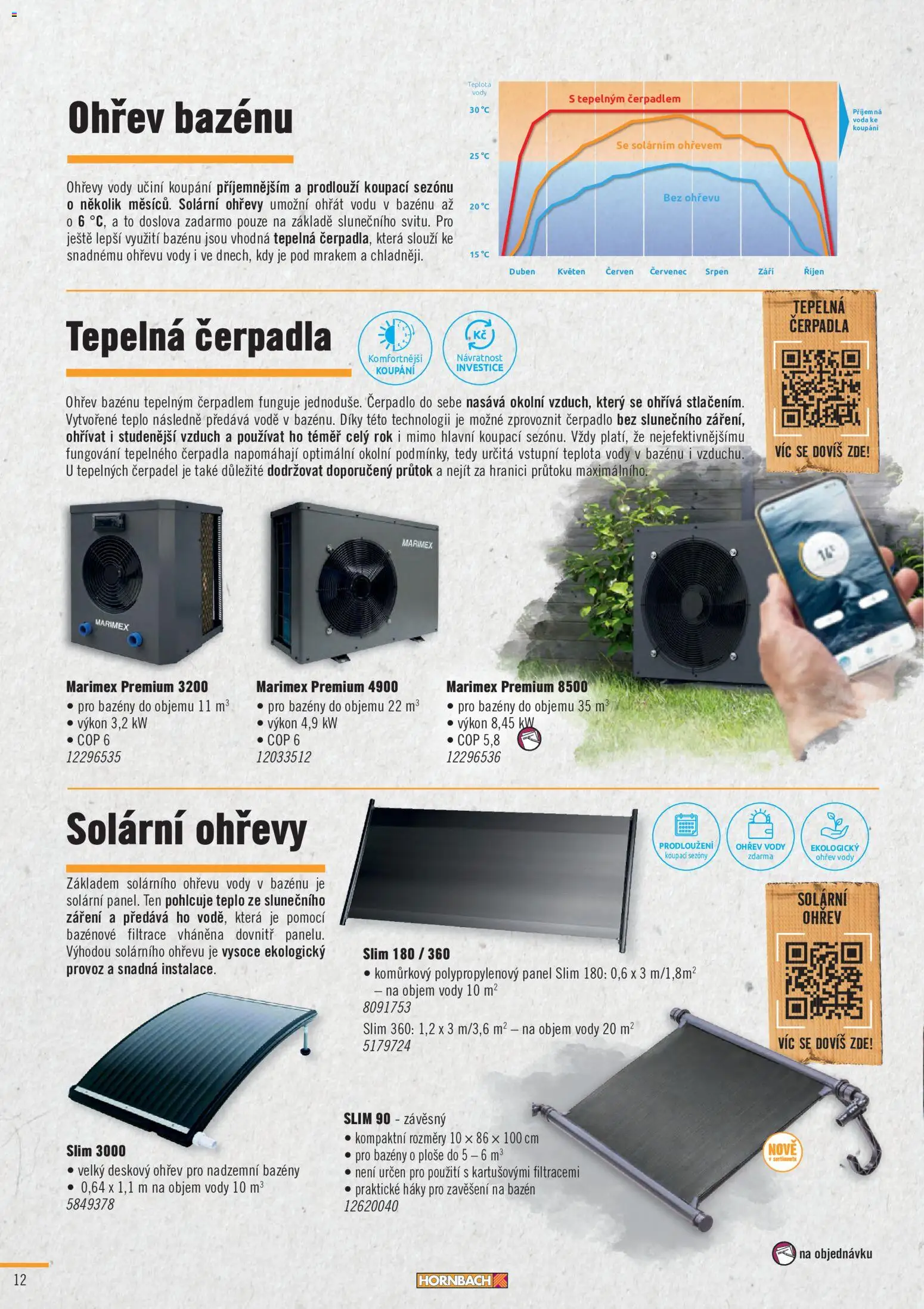 HORNBACH leták - Bazény 2026 od 06.05.2026 | Strana: 12 | Produkty: Bazény, Voda, Bazén, Čerpadlo
