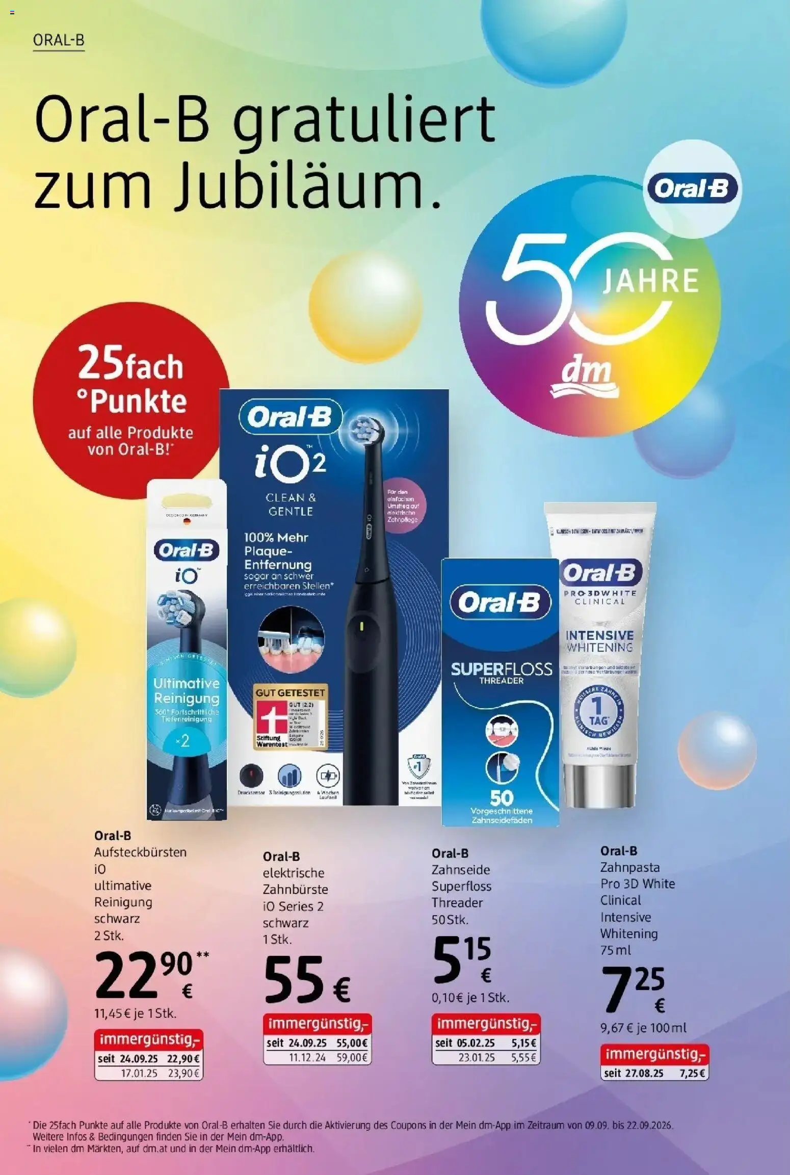 dm drogerie markt Flugblatt  / 2026 von 10.09.2026 - Aktuelle Angebote | Seite: 20 | Produkte: Zahnpasta, Zahnbürste