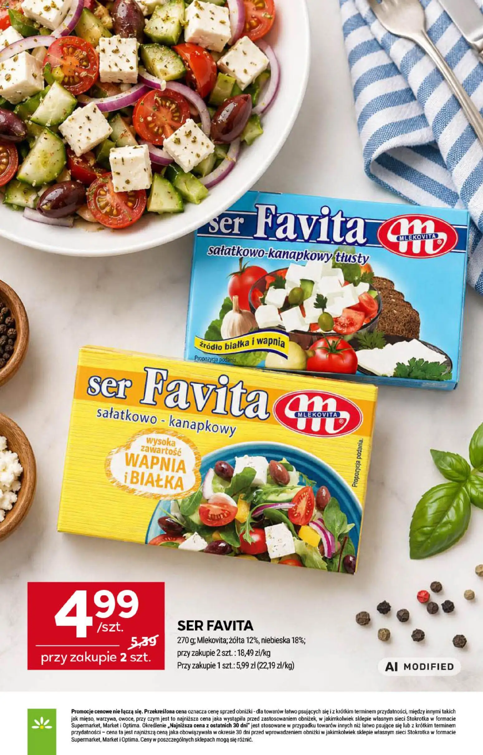 Stokrotka gazetka - Market od 10.09.2026 | Strona: 16 | Produkty: Ser favita, Stokrotka, Ser