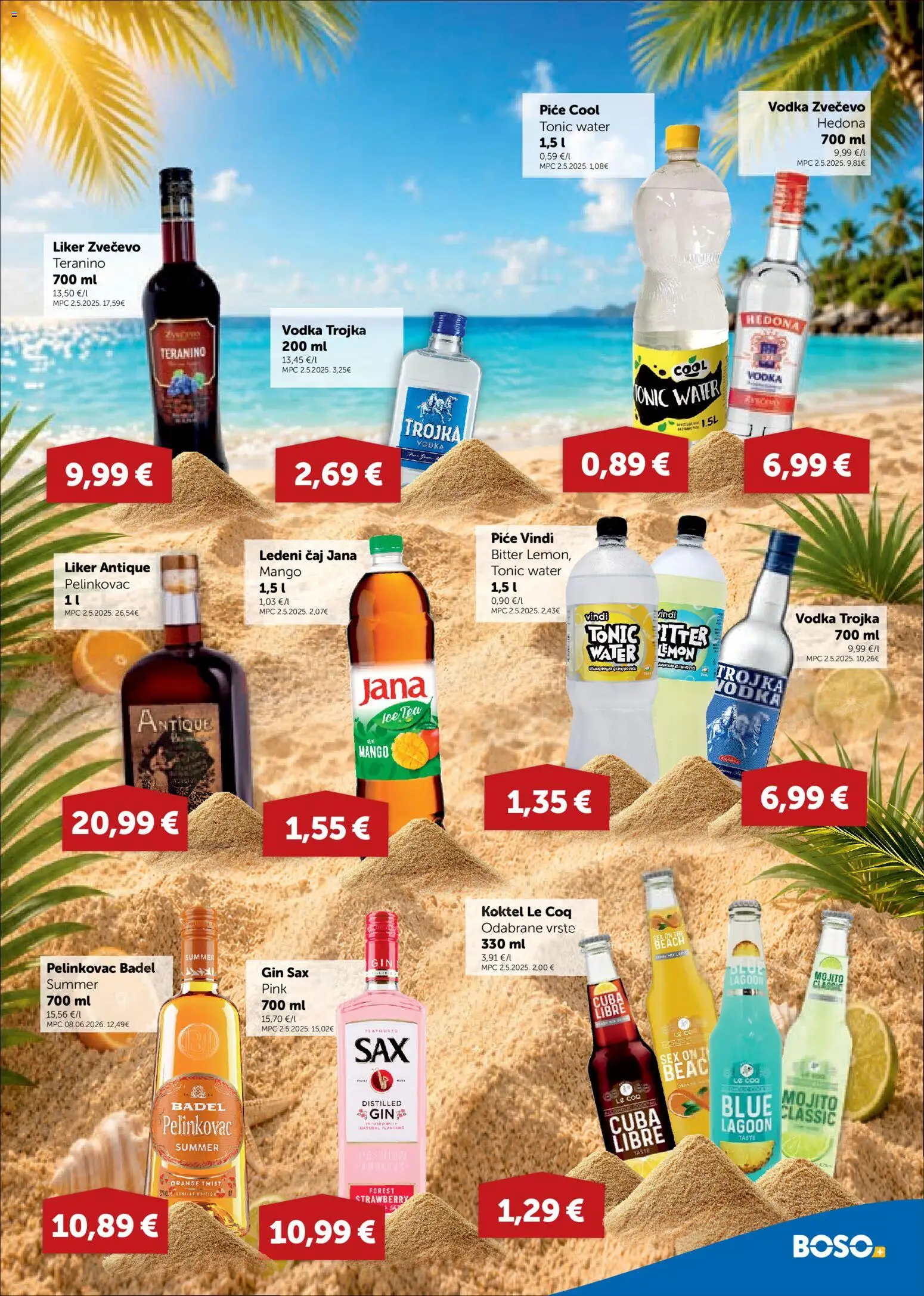 Boso katalog | vrijedi od 06.08.2026 | Stranica: 11 | Proizvodi: Gin, Ledeni čaj, Čaj, Mango
