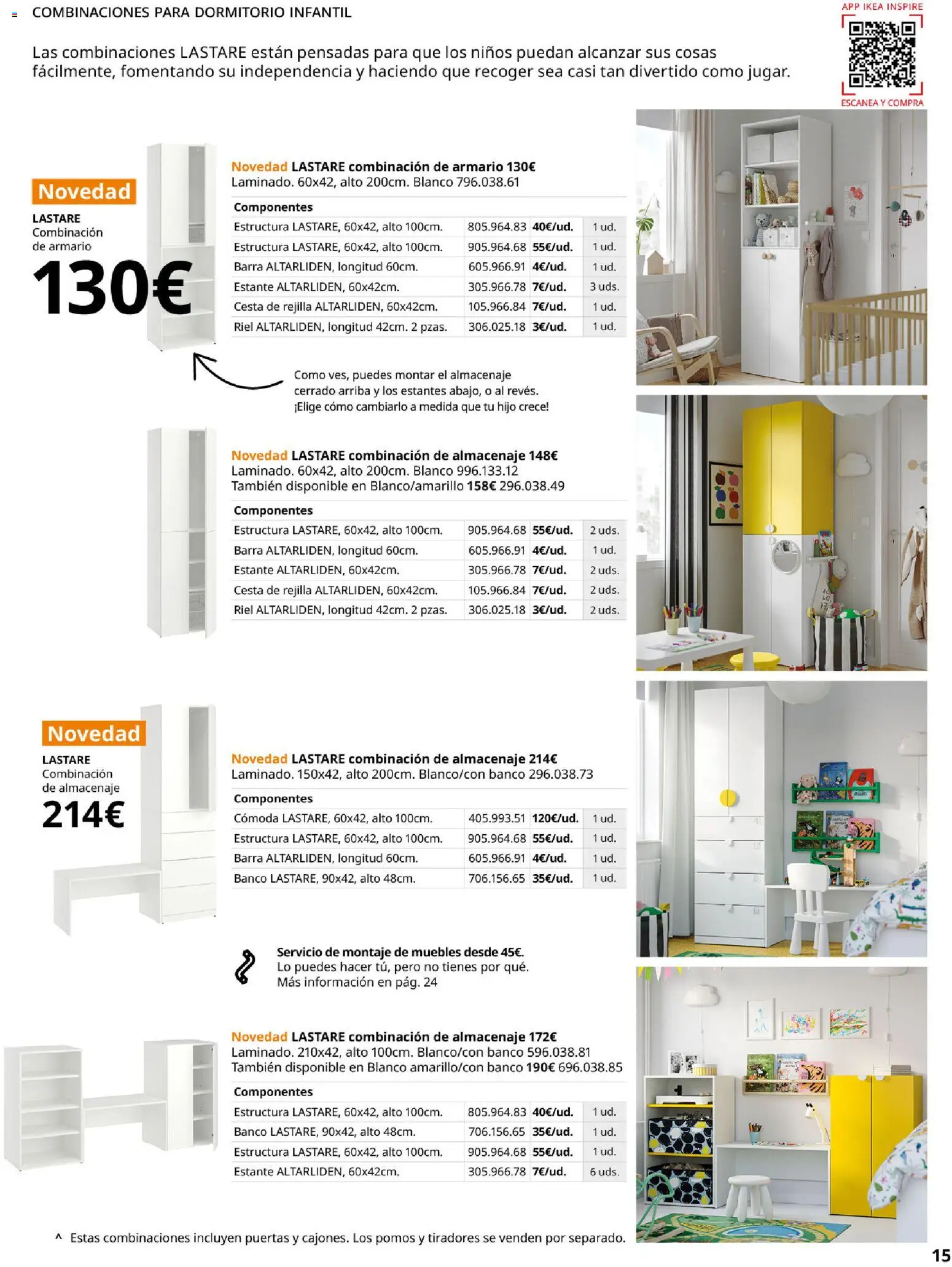 IKEA - Lastare │ válido desde el 29/06/2026 | Página: 15 | Productos: Muebles, Almacenaje, Estante, Cesta