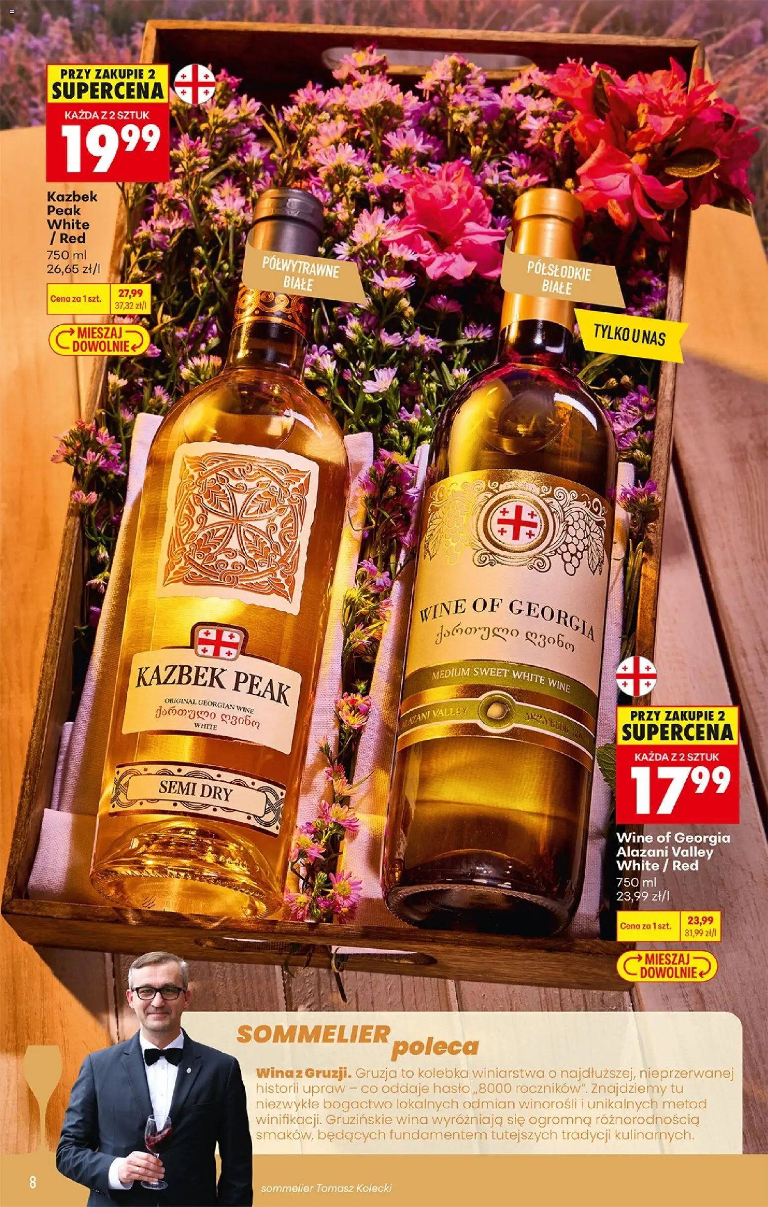 Biedronka gazetka - Czas na toast od 04.05.2026 | Strona: 8 | Produkty: Alazani Valley