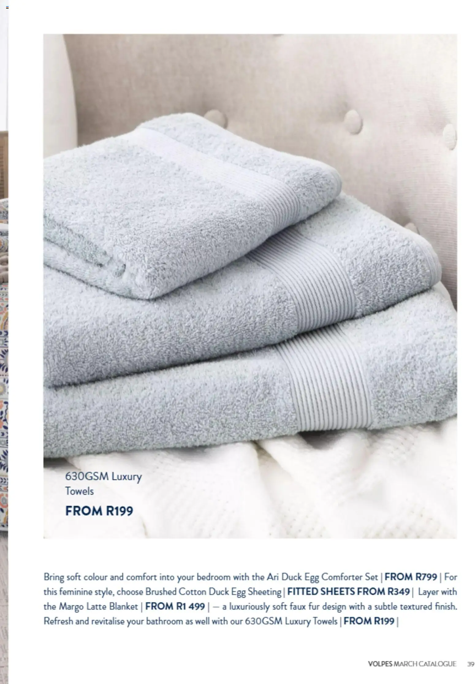 New Volpes catalogue – valid from 01/03/2026 | Page: 39 | Products: Blanket