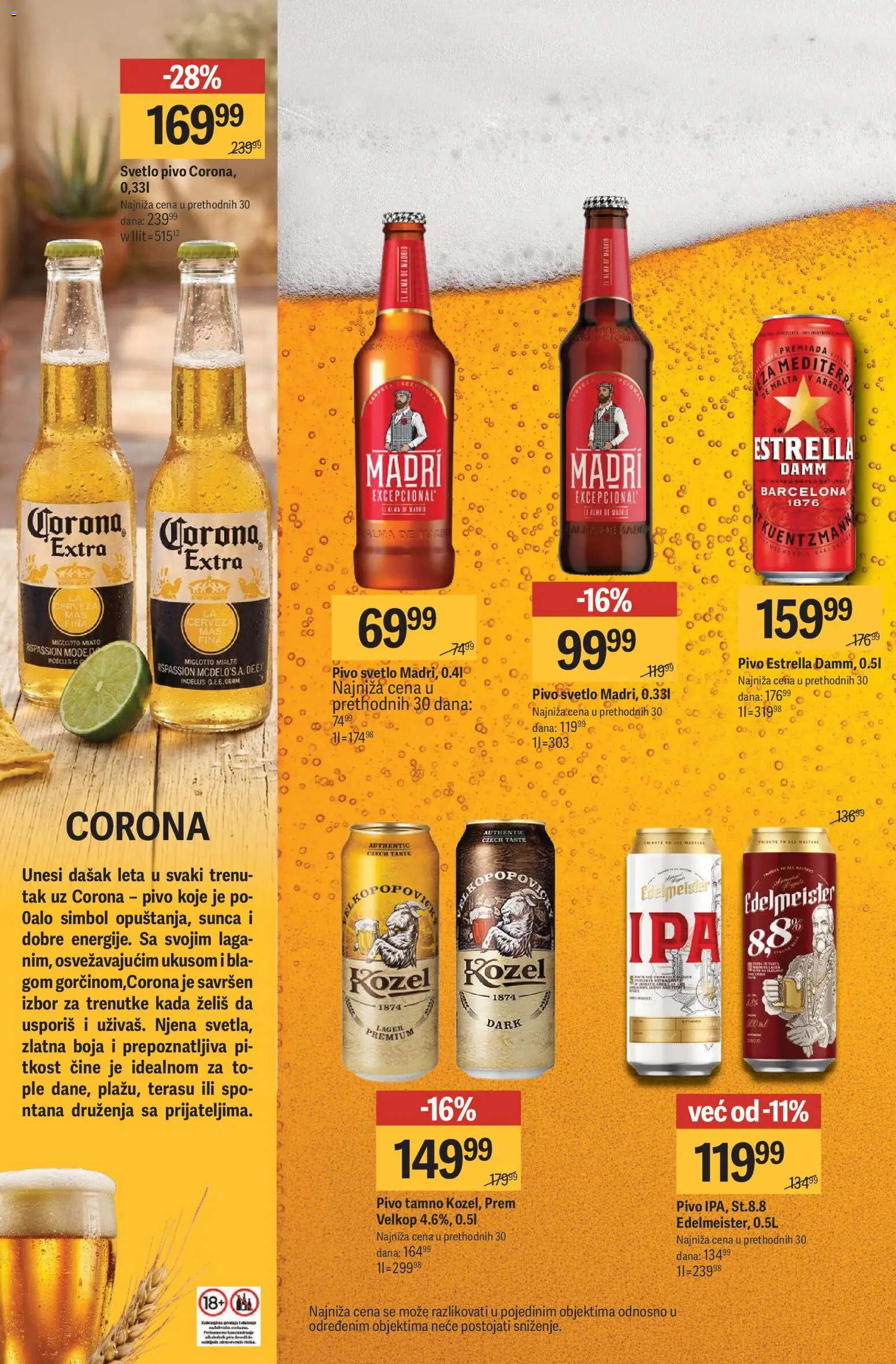 Mega Maxi katalog - važi od 13.08.2026 | Strana: 6 | Proizvode: Corona Extra, Corona pivo, Pivo