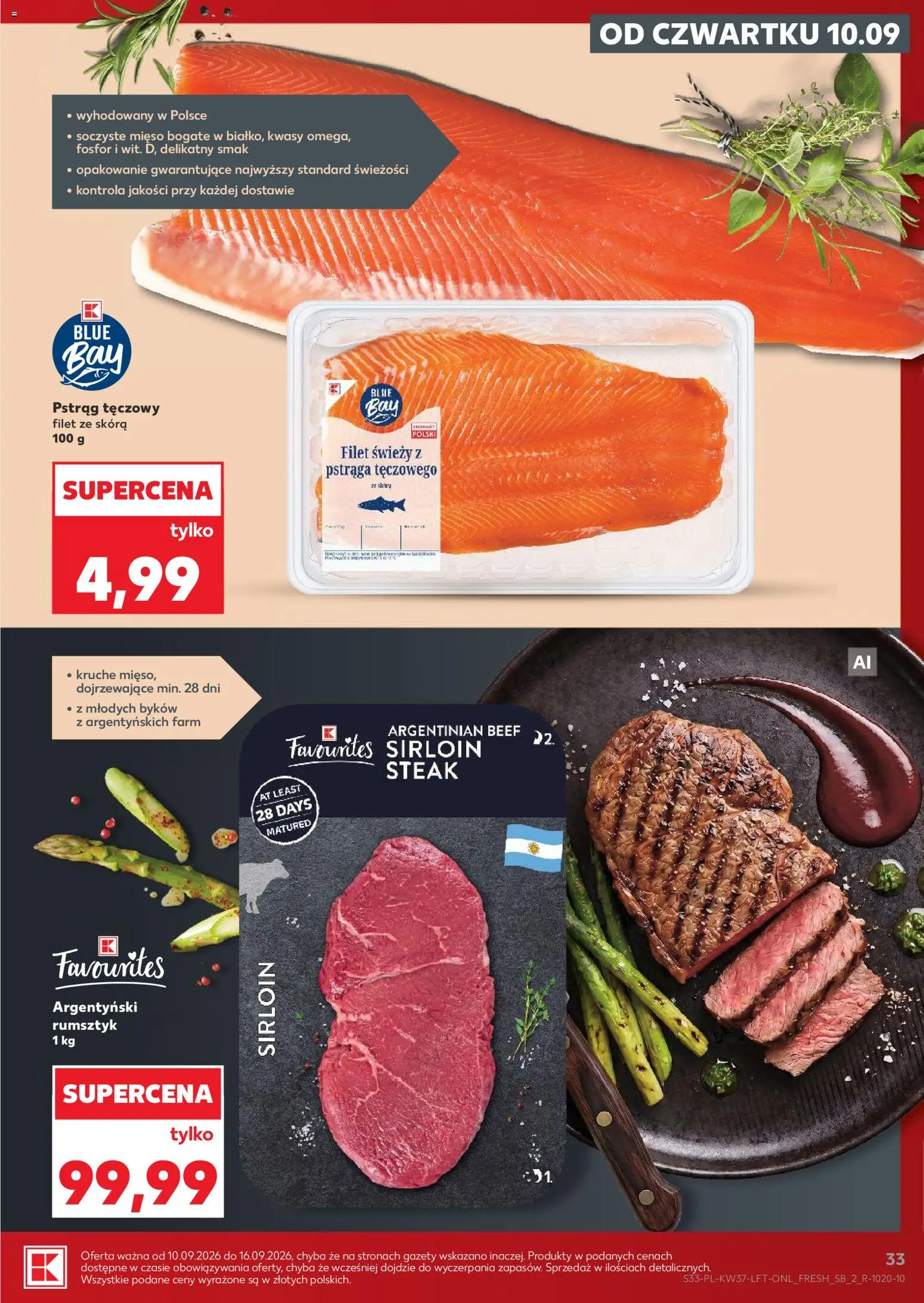Kaufland gazetka od 10.09.2026 | Strona: 33