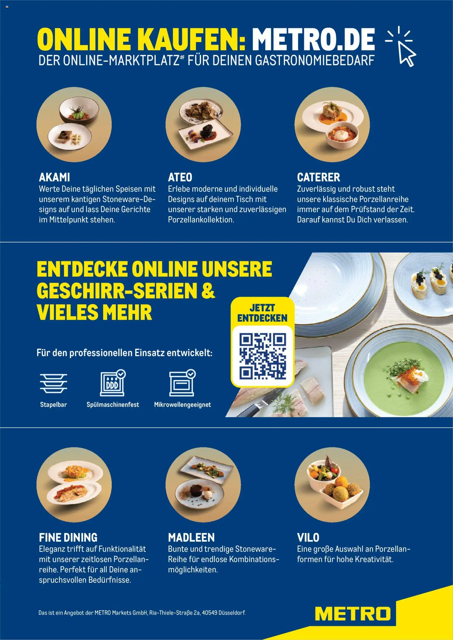 Metro Online: Indoor-Möbelsortiment – gültig ab 18.02.2026 | Seite: 8 | Produkte: Tisch, Gerichte
