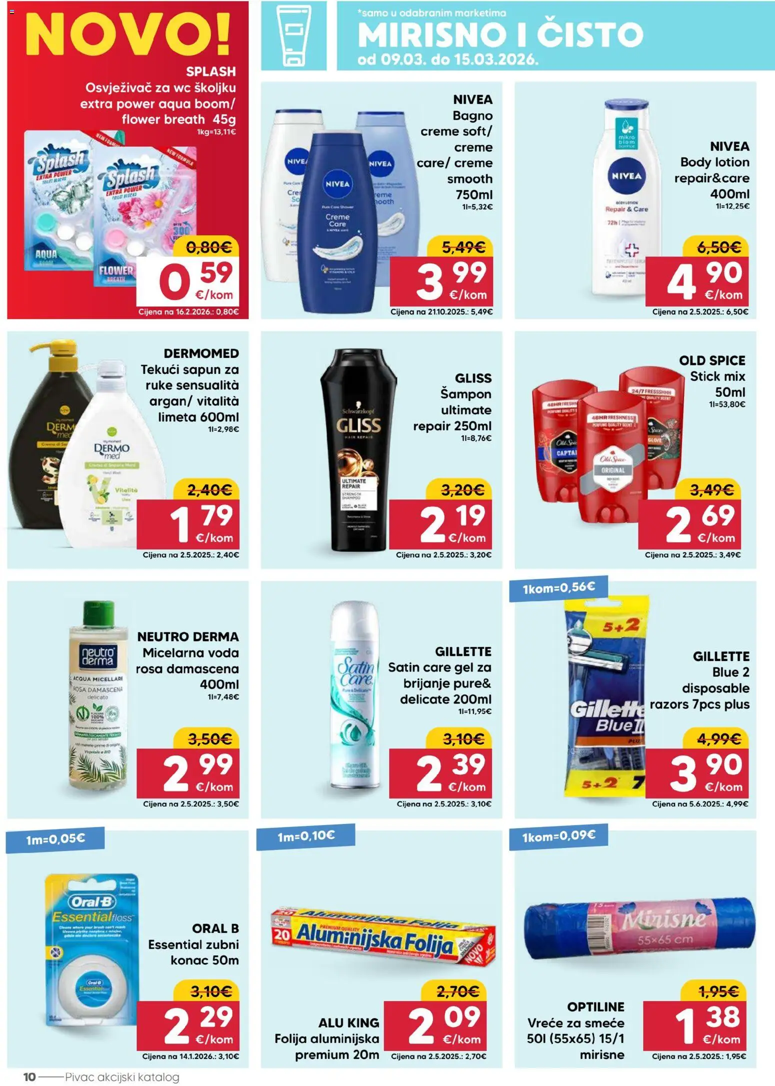 Pivac katalog | vrijedi od 09.03.2026 | Stranica: 10 | Proizvodi: Šampon, Sapun, Voda, Old Spice