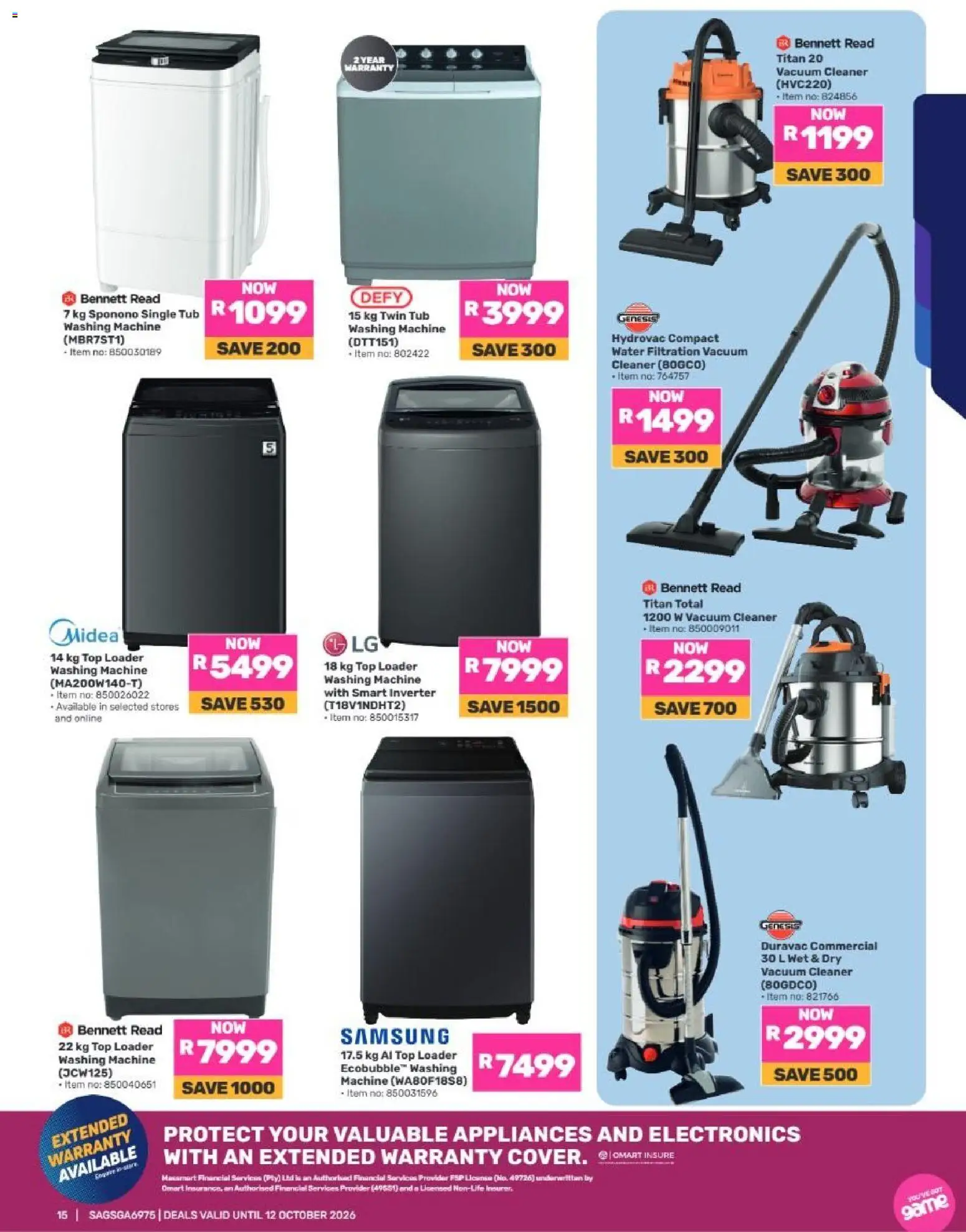 New Game catalogue – valid from 08/09/2026 | Page: 15