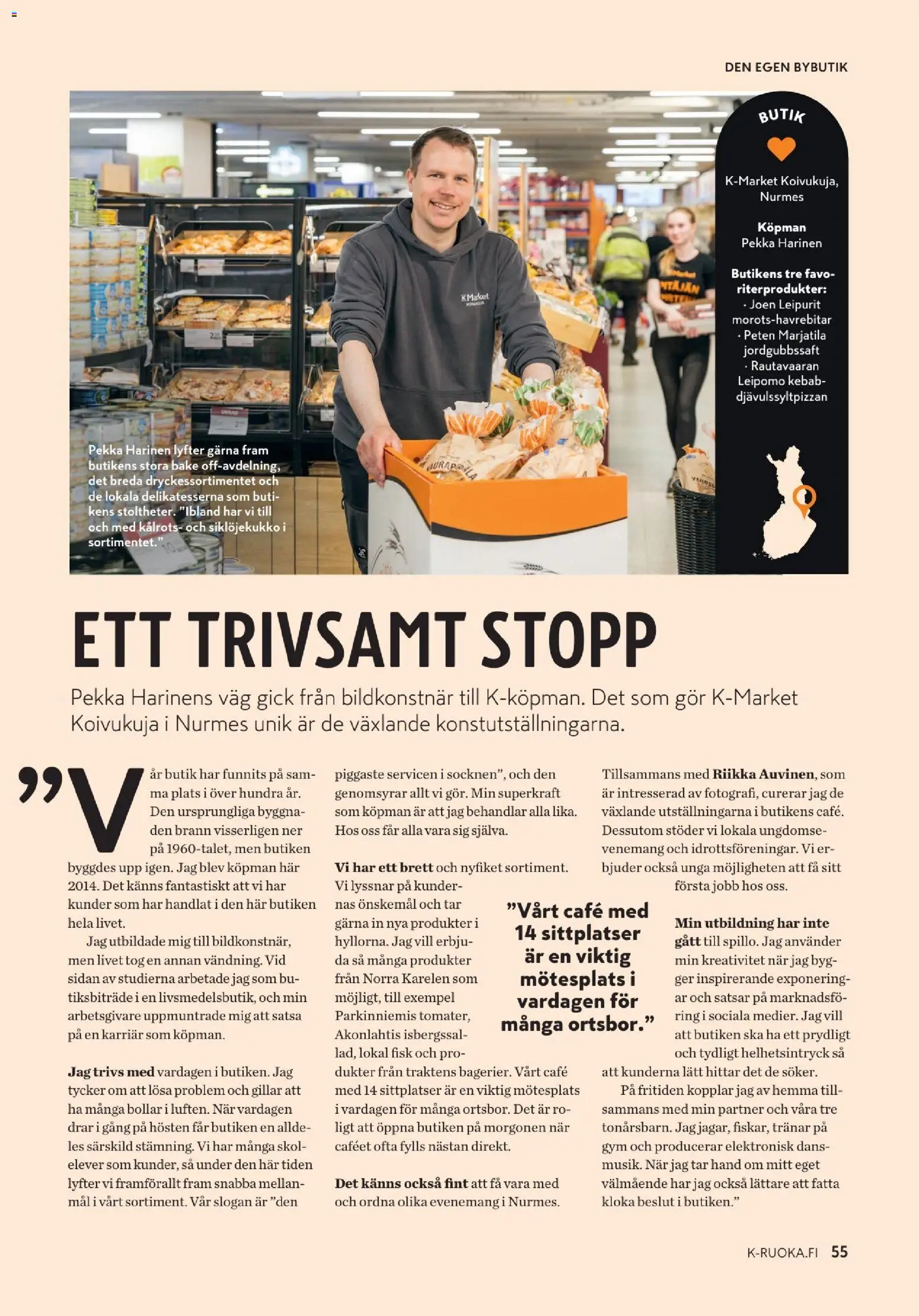 K-Market - K-Mat 9/2026 – voimassa 26/08/2026 alkaen | Sivu: 55 | Tuotteet: Leipomo