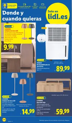 Vista previa Lidl folleto de bazar válido desde el 21/09/2026 | Página: 4