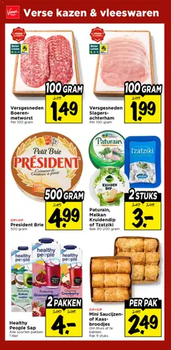 Vomar folder - Voorbeeld van een folder van Vomar, geldig van 03.05.2026 | Pagina: 24 | Producten: Kaas, Brie, Festék, Broodjes