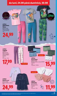Ofertele Lidl valabile de la 24.08.2026 | Pagină: 39