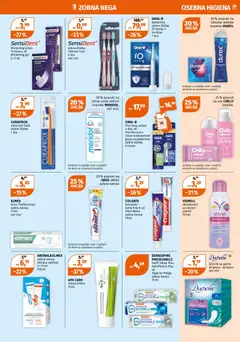 Müller katalog akcije – veljaven od 01.06.2026 | Stran: 8 | Izdelki: Elektricna zobna scetka, Kos, Krema, Zobna scetka