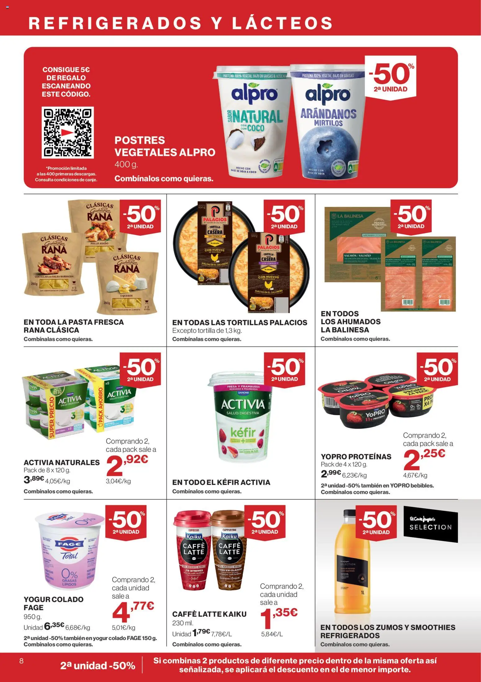 Supercor folleto │ válido desde el 21.05.2026 | Página: 8 | Productos: Yogur, Huevos, Café, Τυρόπιτα