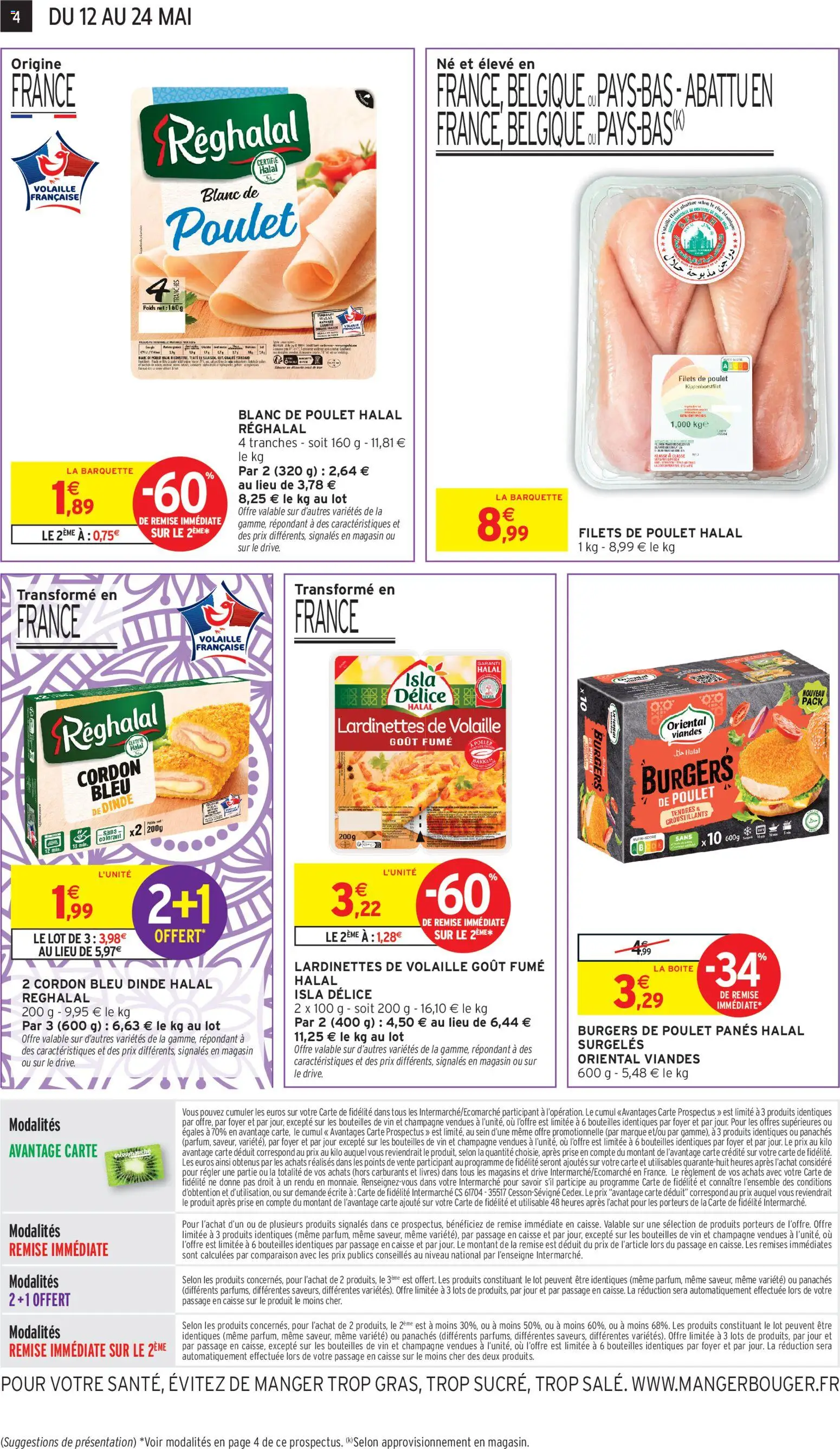 {H1} | Page: 4 | Produits: Poids, Prise, Vin, Cordon bleu