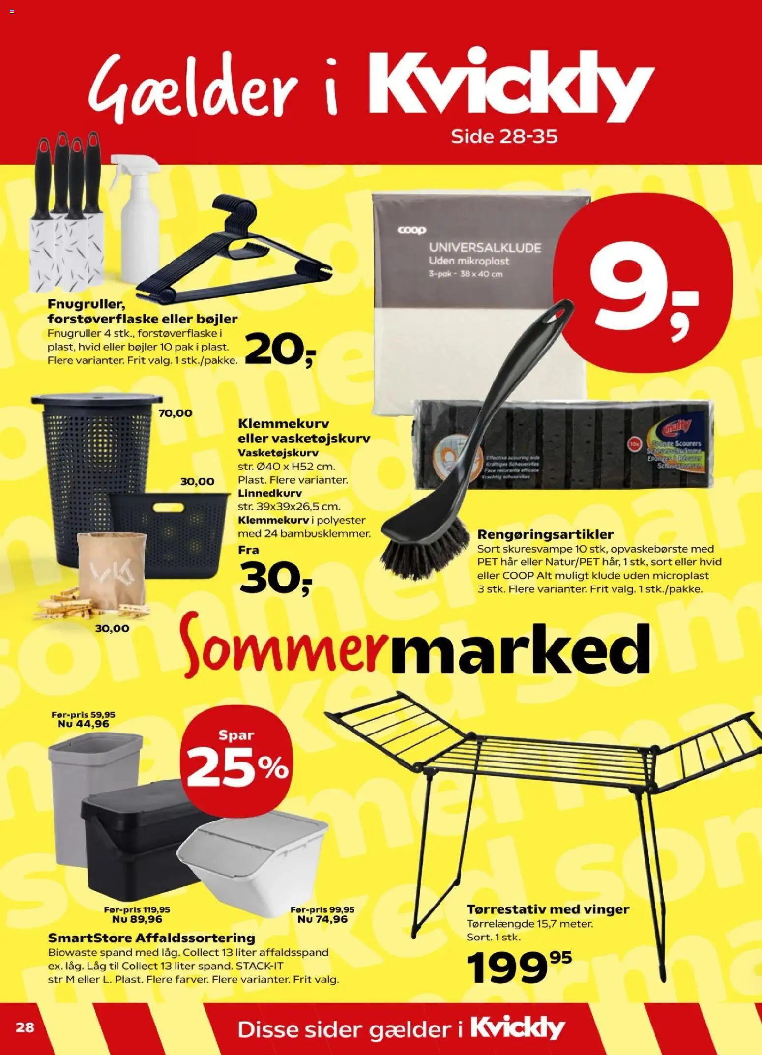 Kvickly tilbudsavis – gyldig fra 12.06.2026 | Side: 32 | Produkter: Bøjler