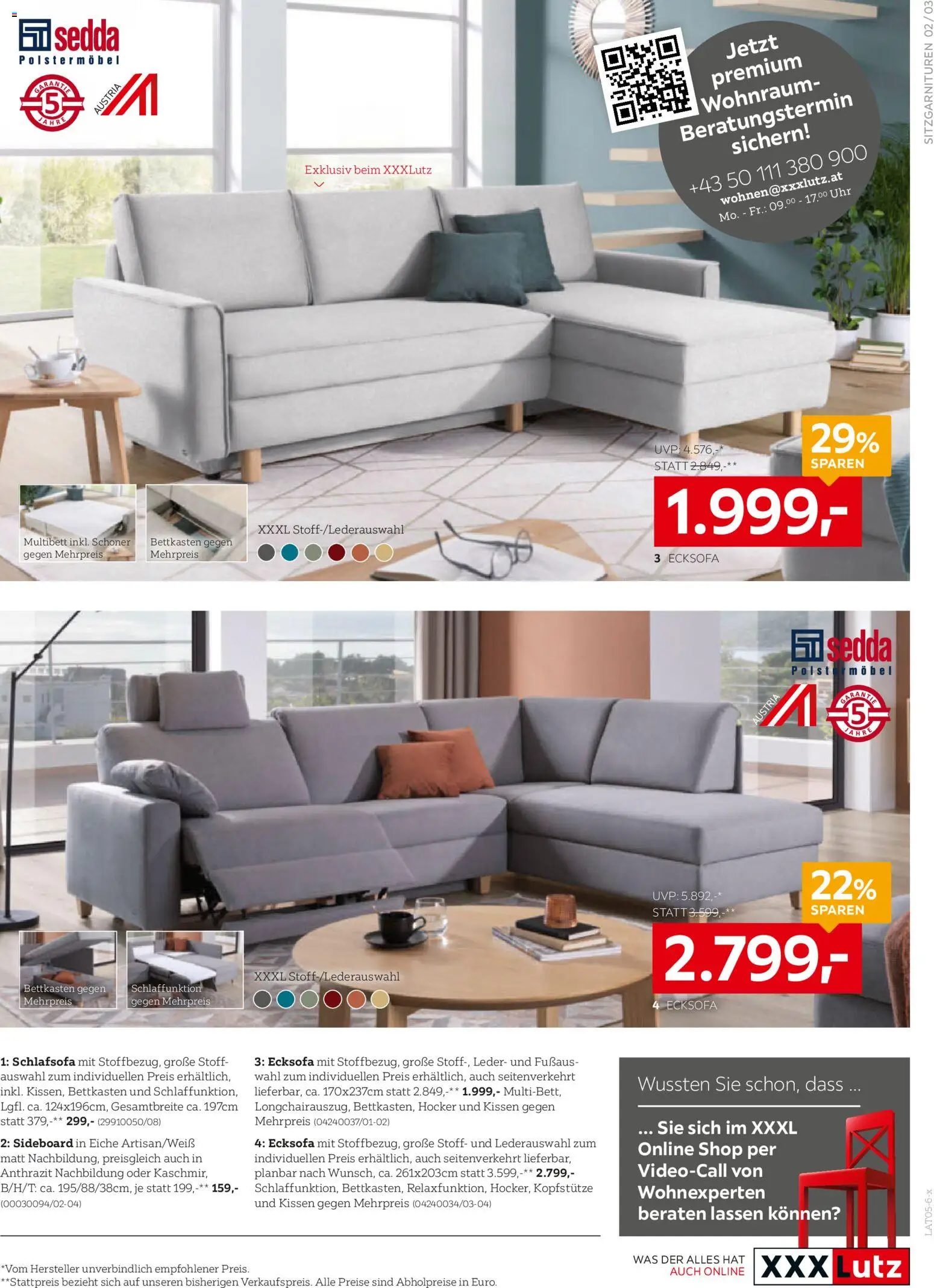 XXXLutz Prospekt aktuell gültig ab 19.05.2026 | Seite: 3 | Produkte: Uhr, Kissen