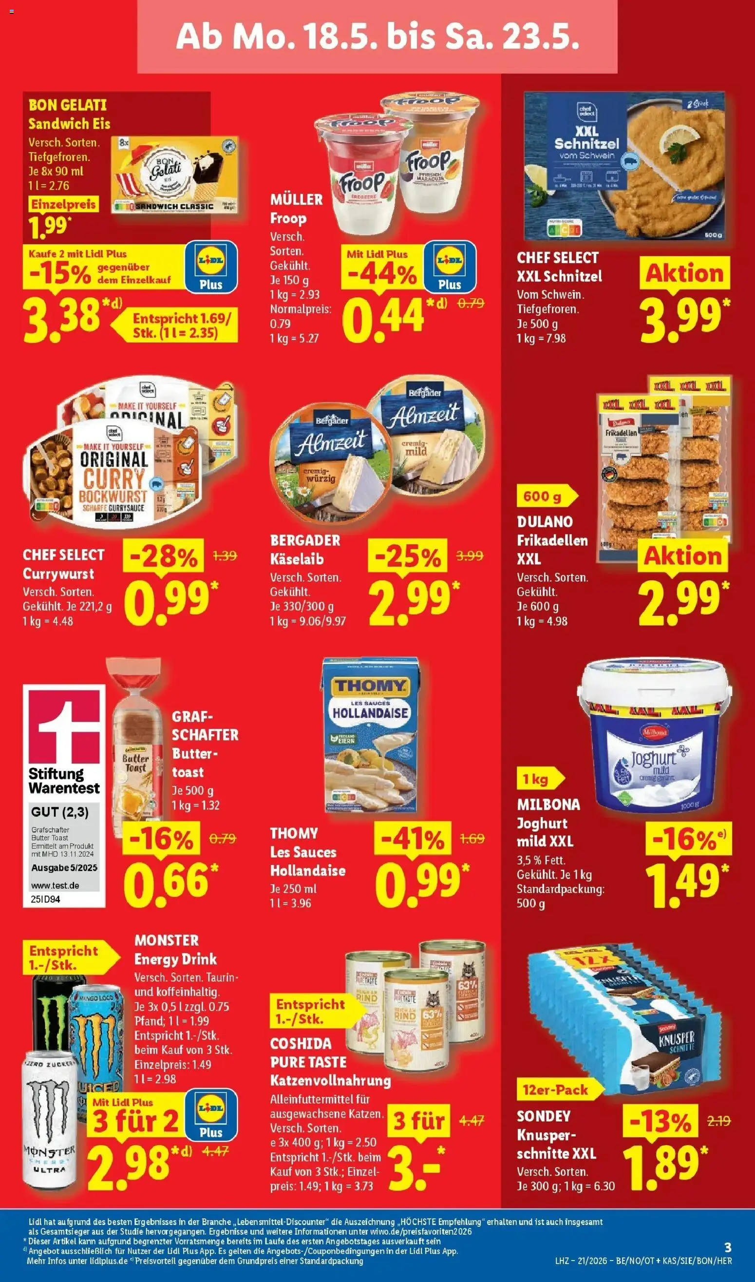 Lidl Prospekt Höxter – gültig ab 17.05.2026 | Seite: 7 | Produkte: Froop, LG, Joghurt, Pfirsich