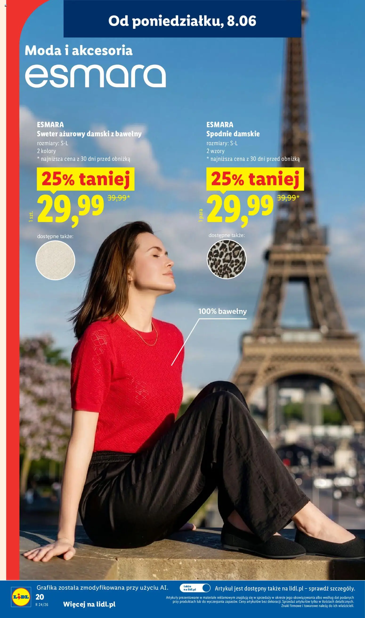 Lidl Katalog od 08.06.2026 | Strona: 22 | Produkty: Sweter, Spodnie