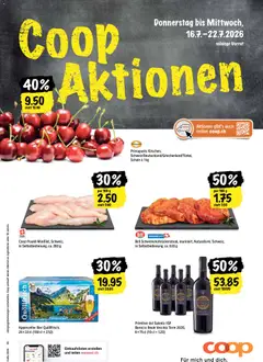 Coop aktionen ab 16.07.2026 gültig