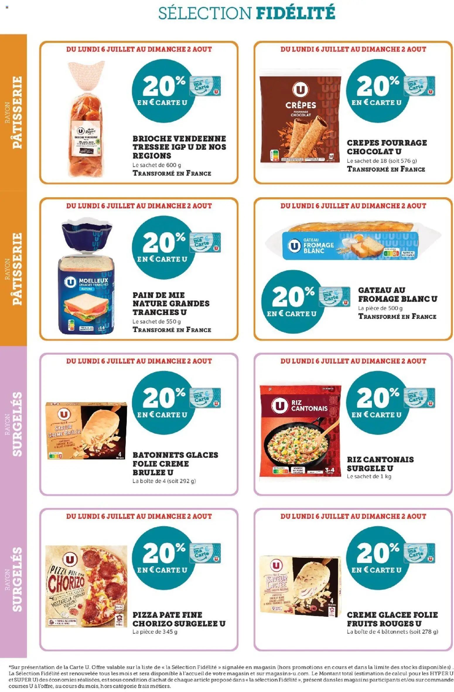 {H1} | Page: 32 | Produits: Fromage blanc, Fromage, Pizza, Crème