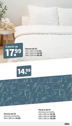 Wibra - Prévisualisation de Wibra catalouge valide à partir de 14/09/2026 | Page: 6 | Produits: Parure de lit, Lit