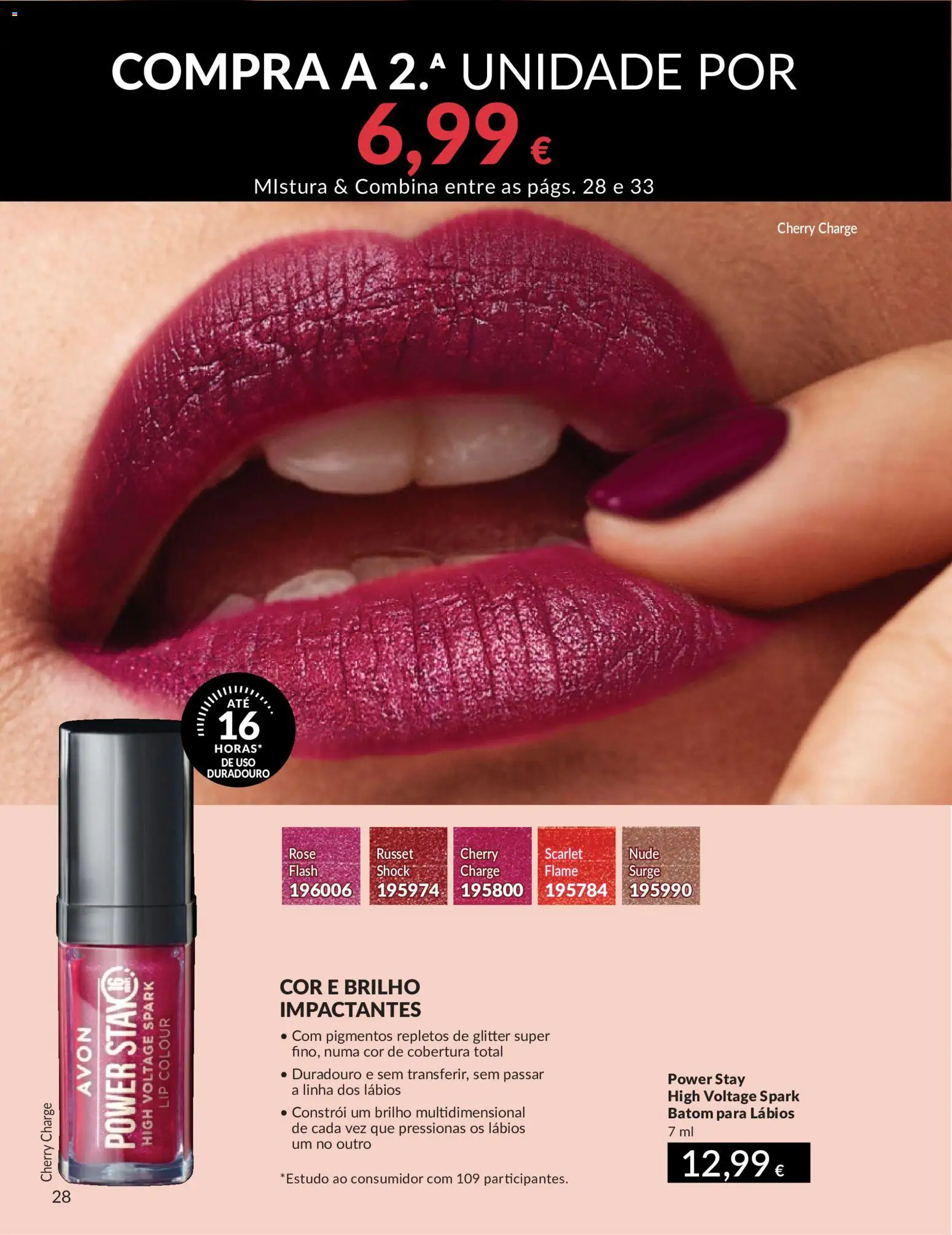 Catálogo Avon Campanha 5 │ válido de 01.05.2026 | Página: 28 | Produtos: Batom