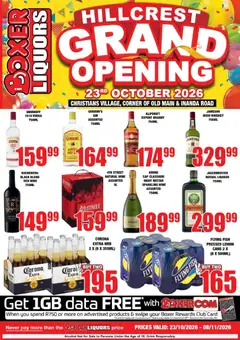 Boxer specials catalogue – valid from 23/10/2026
